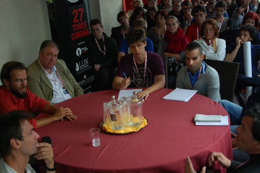 27 times cinema: Fabrizio Gifuni, Andrea Segre, Adrian Wootton, Adrian Strzelczyk, Michael Michalis