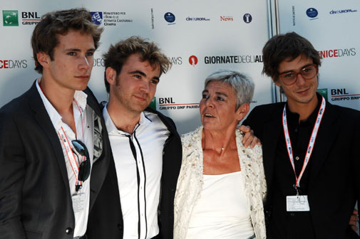 Noir Ocean cast: Nicolas Robin, Romain David, Marion Hnsel, Adrien Jolivet