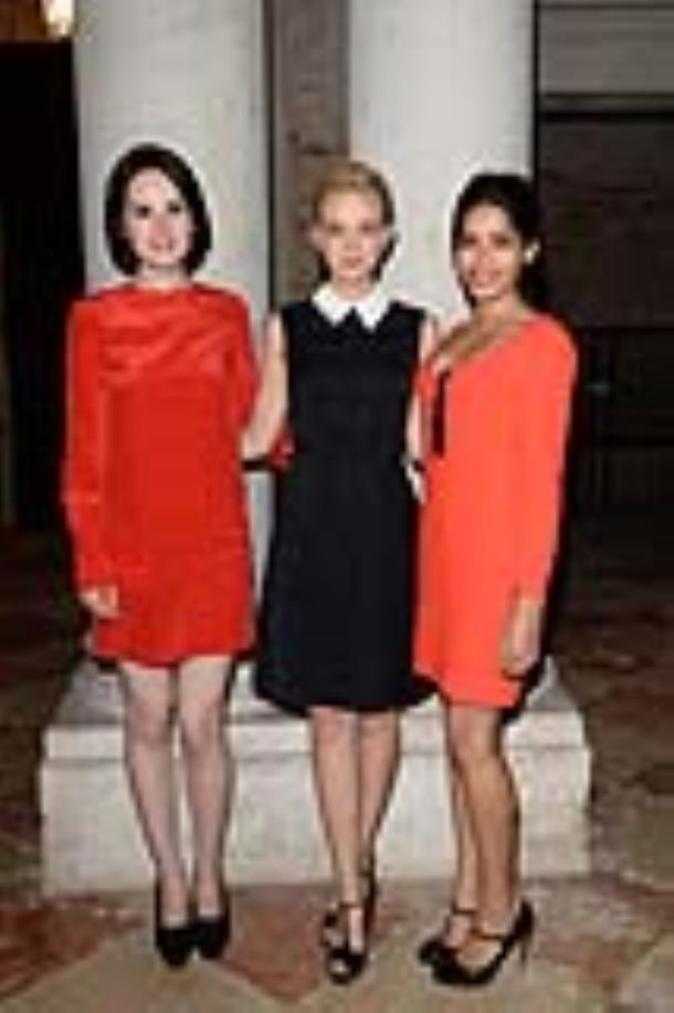 Michelle Dockery, Carey Mulligan, Freida Pinto